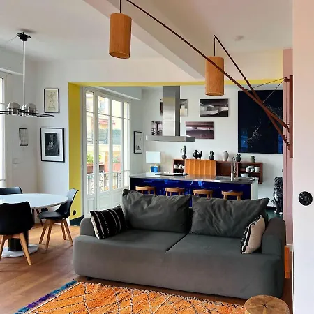 דירה Design Et Art - Proche Centre Et Terrasse ניס