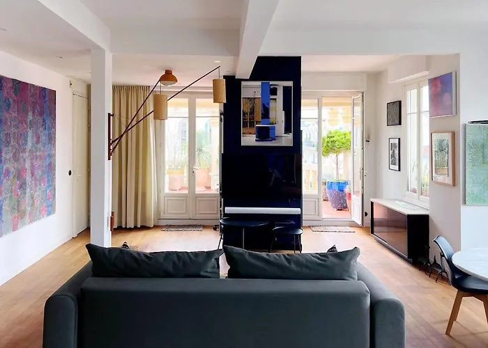 Apartamento Design Et Art - Proche Centre Et Terrasse Nice
