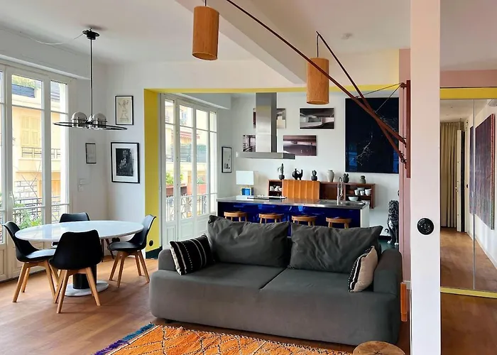 Apartamento Design Et Art - Proche Centre Et Terrasse Nice
